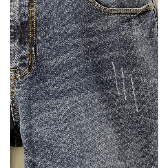 Carbon Jeans Mens 34 x 29 Blue Dark Wash Denim Relaxed Straight Flex Casual - Picture 14 of 14